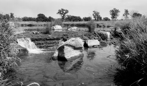 HAER MN-118-01 Pipestone National Monument Civilian Conservation Corps Dam and Reservoir (Please credit Daniel R. Pratt and the Historic American Engineering Record)